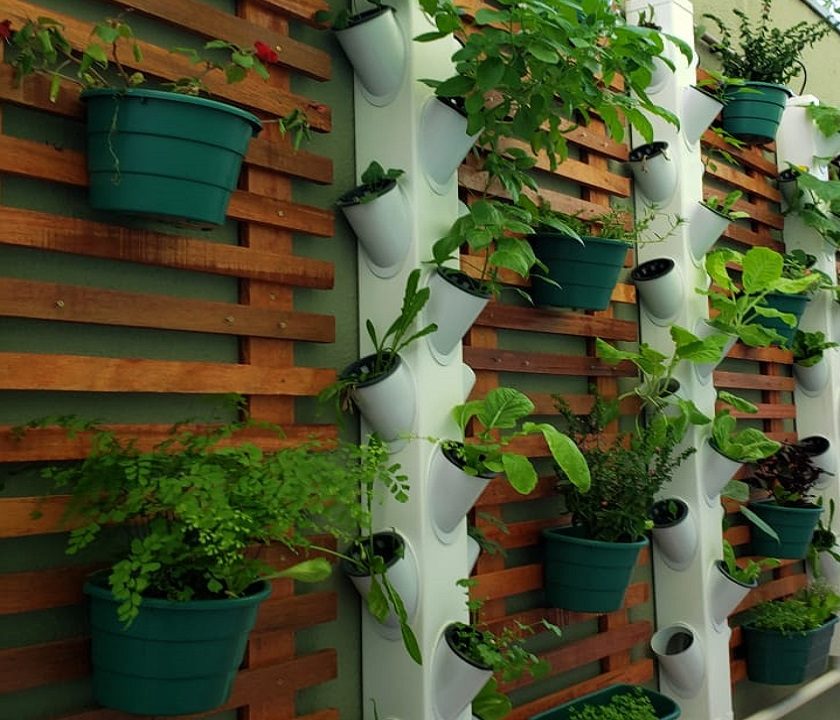 Horta Hidropônica Vertical Hortivinyl Produtos para Hidroponia